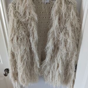J.O.A. fringe sweater